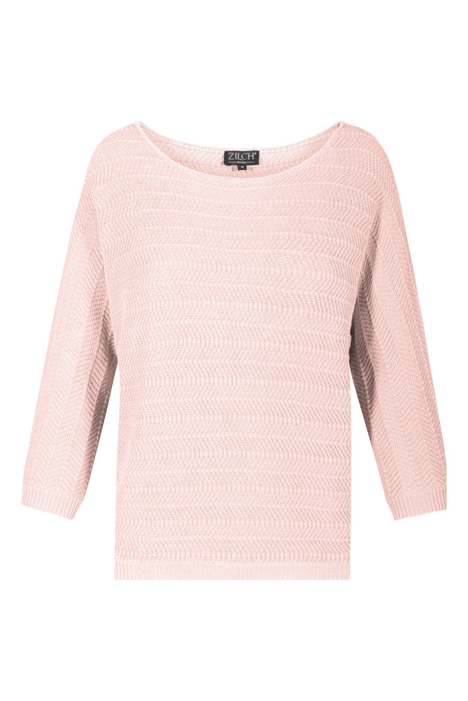sweater batsleeve (blush)